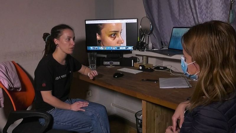 Detenida y golpeada por la policía en Bielorrusia: "Fue la peor noche de mi vida"