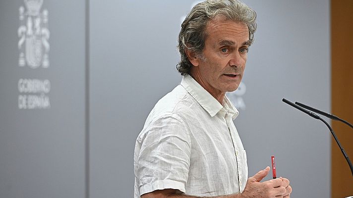 Especial Coronavirus - Coronavirus. Comparecencia de Fernando Simón - 27/08/20