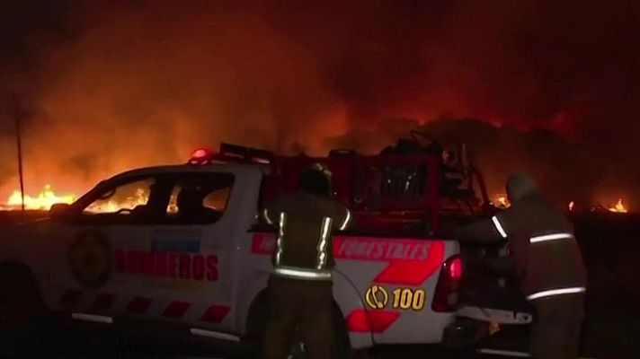 Telediario 1 - Argentina en llamas: más de 120.000 hectáreas arrasadas y más de una decena de provincias afectadas