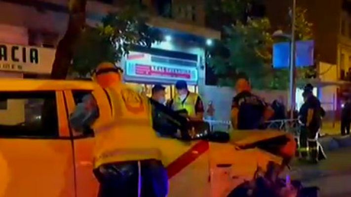 Informativo 24h - Un atropello múltiple en una terraza de Madrid deja un muerto, dos heridos graves y cinco leves