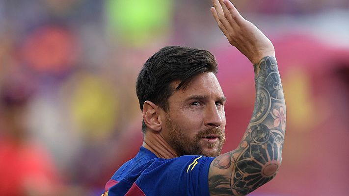 Telediario 1 - La Liga da la razón al Barcelona sobre la situación contractual de Leo Messi