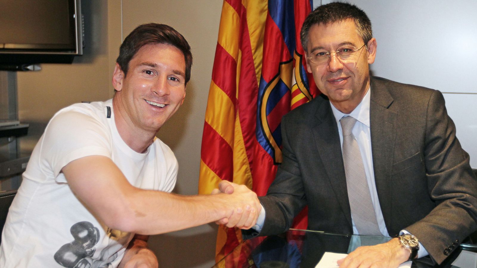 Bartomeu podría reunirse con Jorge Messi