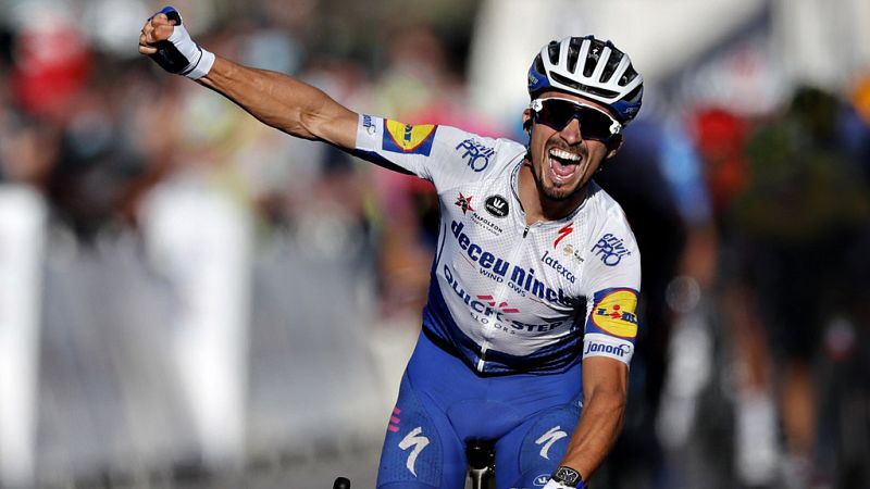 Tour 2020: Alaphilippe gana la segunda etapa y es líder