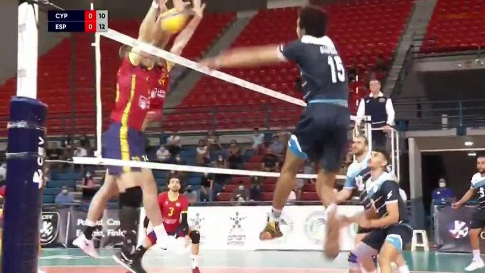 Voleibol - Clasificación Campeonato de Europa Masculino: Chipre - España - ver ahora