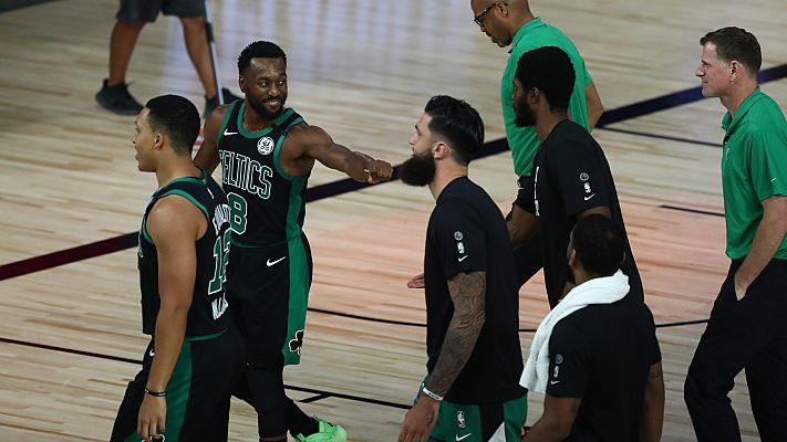 Telediario 1 - Boston sorprende a Toronto en el primer asalto de las semifinales de Conferencia