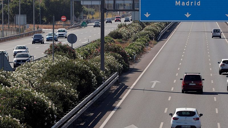 Tráfico fluido en un regreso de fin de agosto atípico