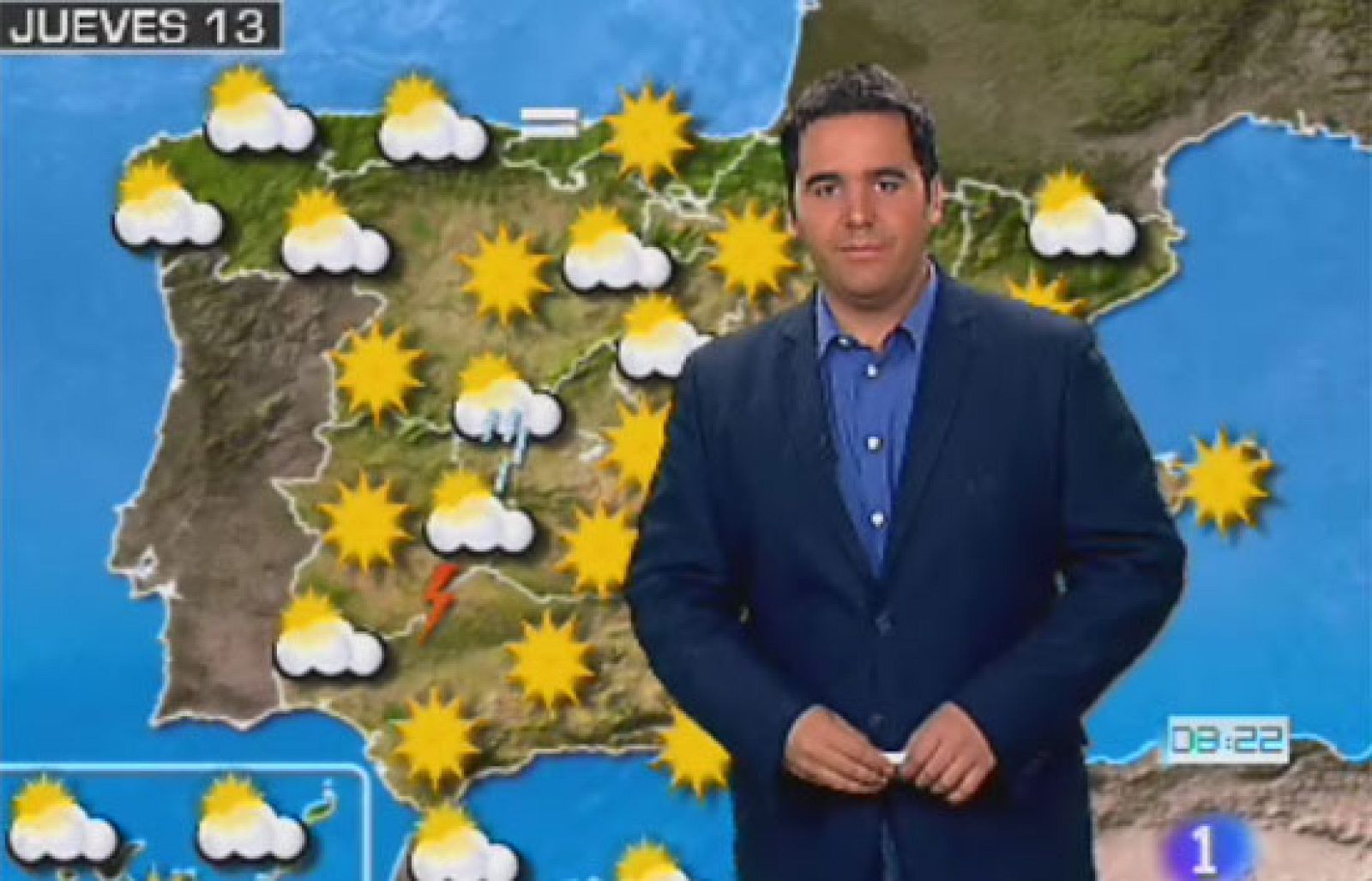 Temperaturas en ligero ascenso en toda España