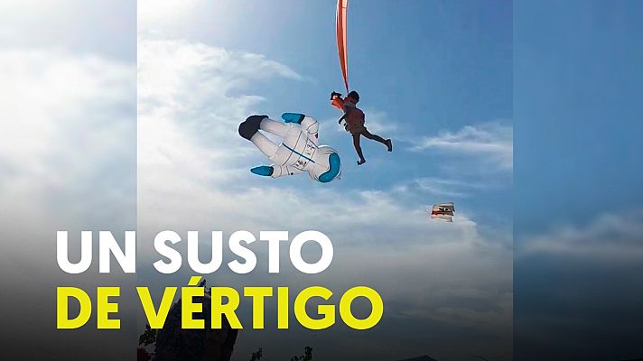 Modo Digital - Una cometa gigante se lleva por los aires a una niña en Taiwán