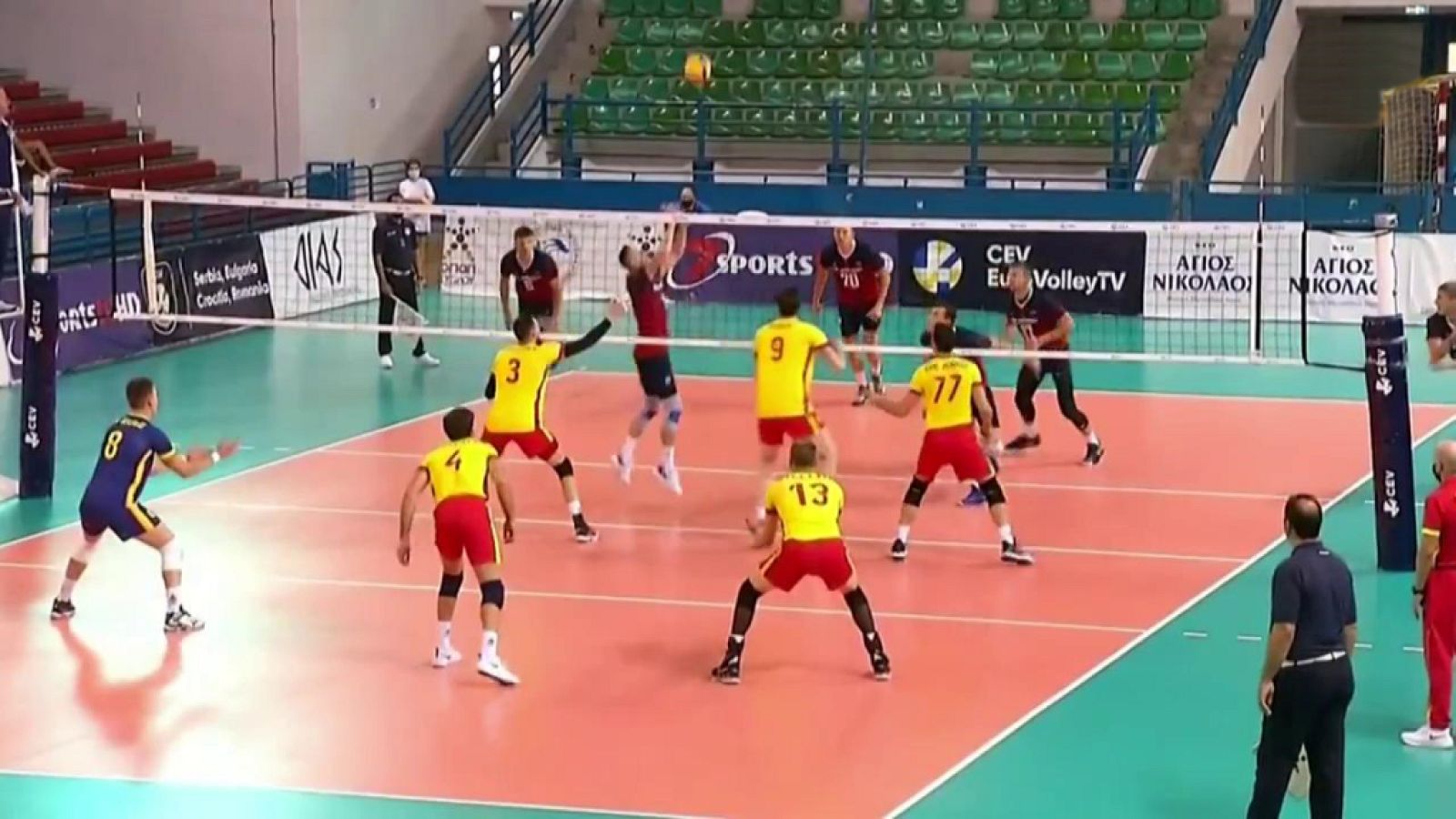 Voleibol - Clasificación Campeonato de Europa Masculino: Letonia - España - ver ahora