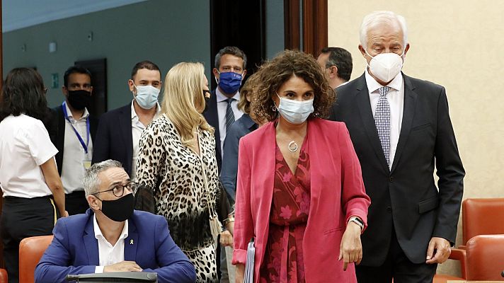 Telediario 1 - El Gobierno defiende el pacto con la FEMP y advierte de que no hay alternativa