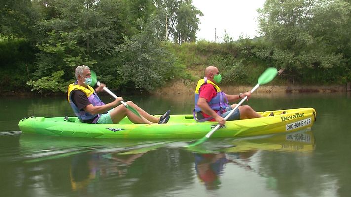 Aquí la Tierra - Descenso del río Deva: en canoa, cuesta abajo y sin frenos