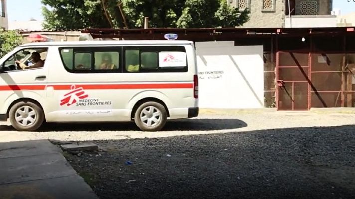  - El hospital materno-infantil de Houban, en Taiz, que MSF gestiona en Yemen