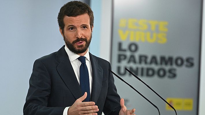 Informativo 24h - Casado no ve posible el acuerdo para renovar las instituciones: "El PSOE no ha contado con el PP"