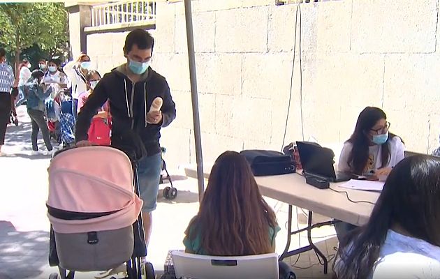 Telediario 1 - La crisis del coronavirus se ceba con los más pobres