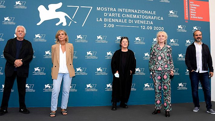 Telediario 1 - Arranca el festival de cine de Venecia: 'La Mostra más difícil'