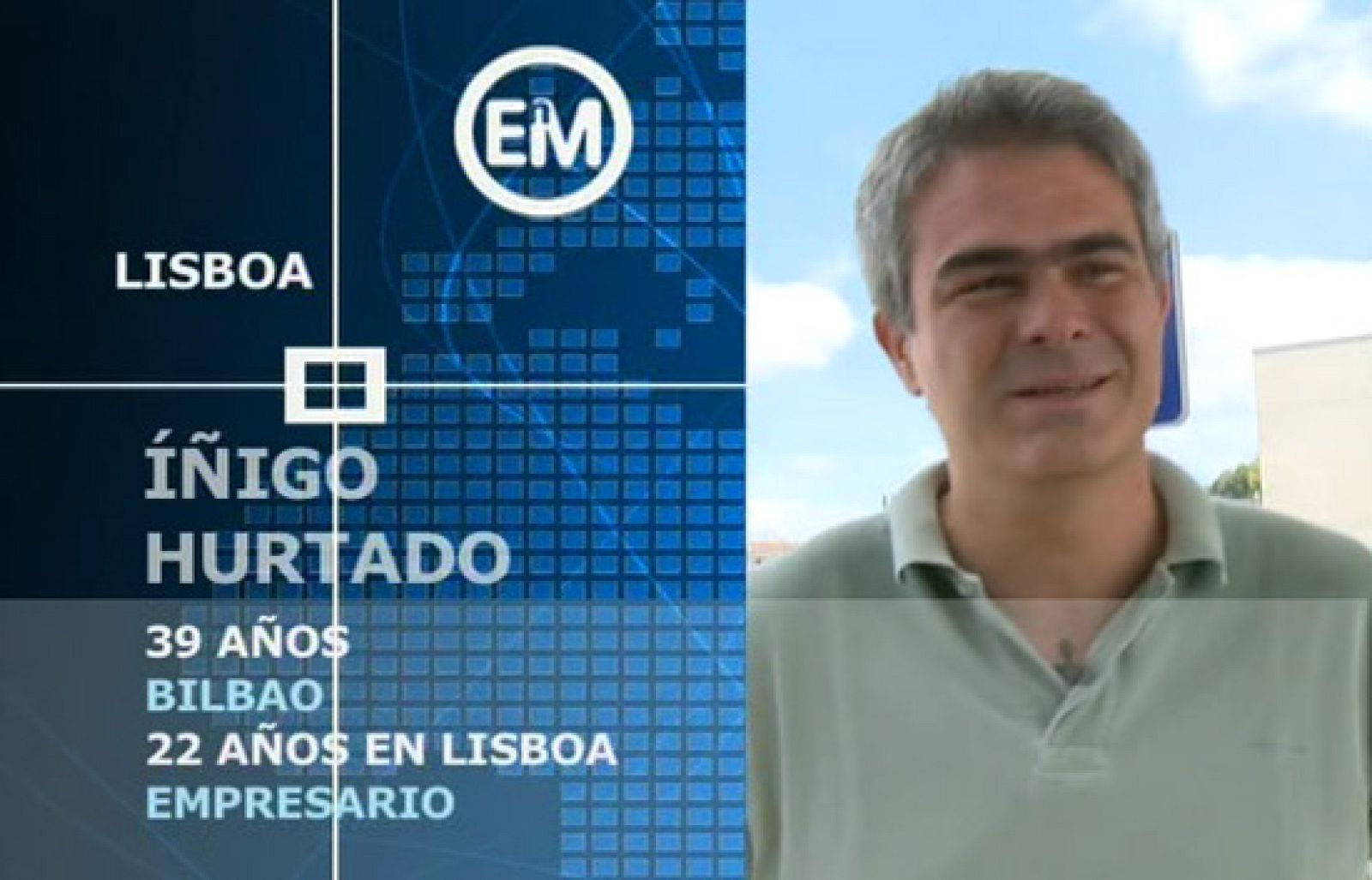 Españoles en el Lisboa. Íñigo