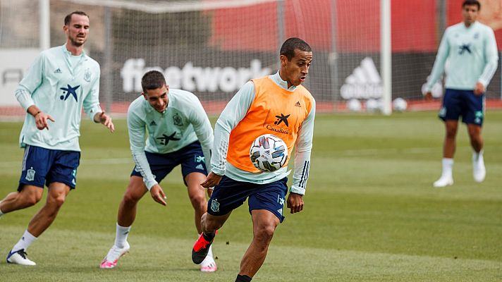 Telediario 1 - España vuelve a la actividad en un partidazo contra Alemania