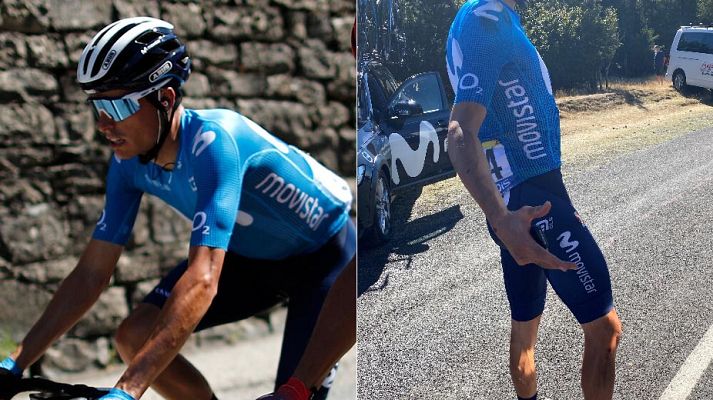 Tour de Francia - Tour 2020 | Caída de Enric Mas en la quinta etapa