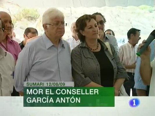 L'informatiu - Comunitat Valenciana - L'informatiu Comunitat Valenciana - 12/08/09