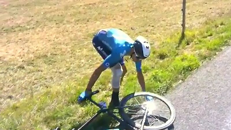 Tour 2020 | Así fue la caída de Marc Soler y Hugo Hofstetter