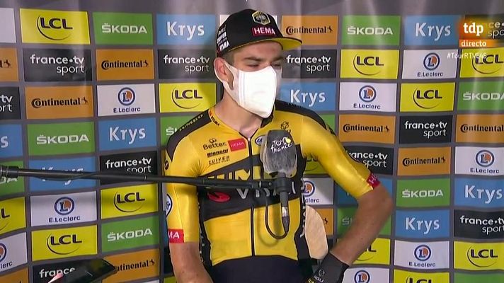 Tour de Francia - Tour 2020 | Van Aert, sobre su victoria: "Estoy muy orgulloso"