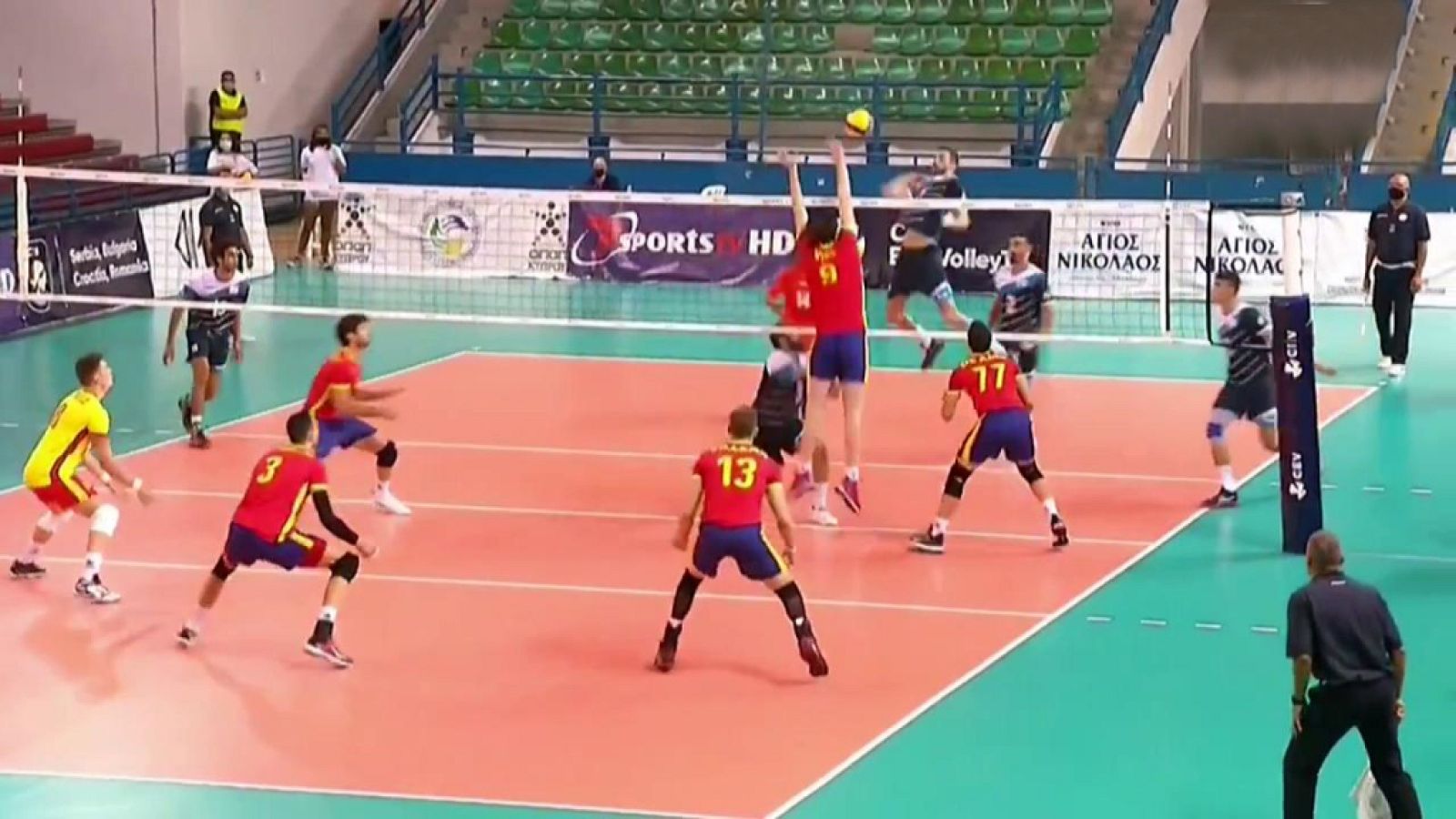 Voleibol - Clasificación Campeonato de Europa masculino: Chipre - España. Desde Nicosia (Chipre) - ver ahora