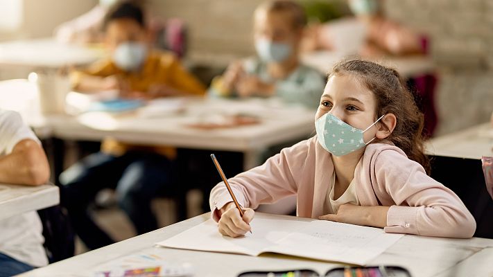 Telediario 1 - Los más pequeños, preparados y conscientes ante una la vuelta al cole diferente