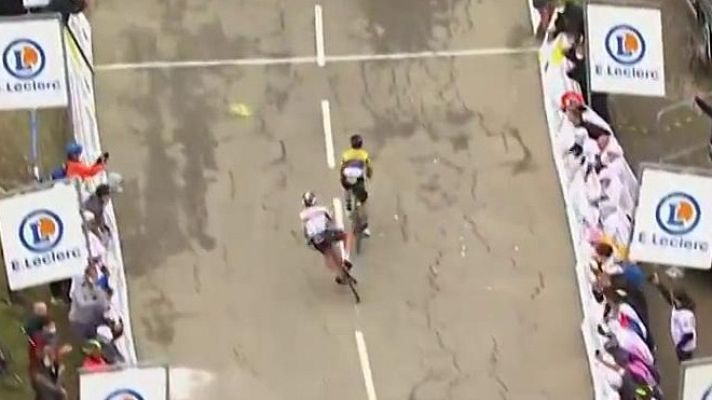 Tour de Francia - Tour 2020 | El enganchón entre Pogacar y Roglic que pudo cambiarlo todo