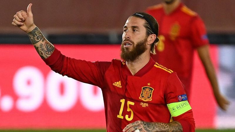 España - Ucrania | Ramos hace el segundo de cabeza - UEFA Nations League | Ver