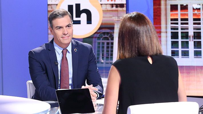 La hora de La 1 - Sánchez defiende que la fusión de Bankia y CaixaBank es "información sensible" que "solo" conocían los "responsables de Economía del Gobierno"