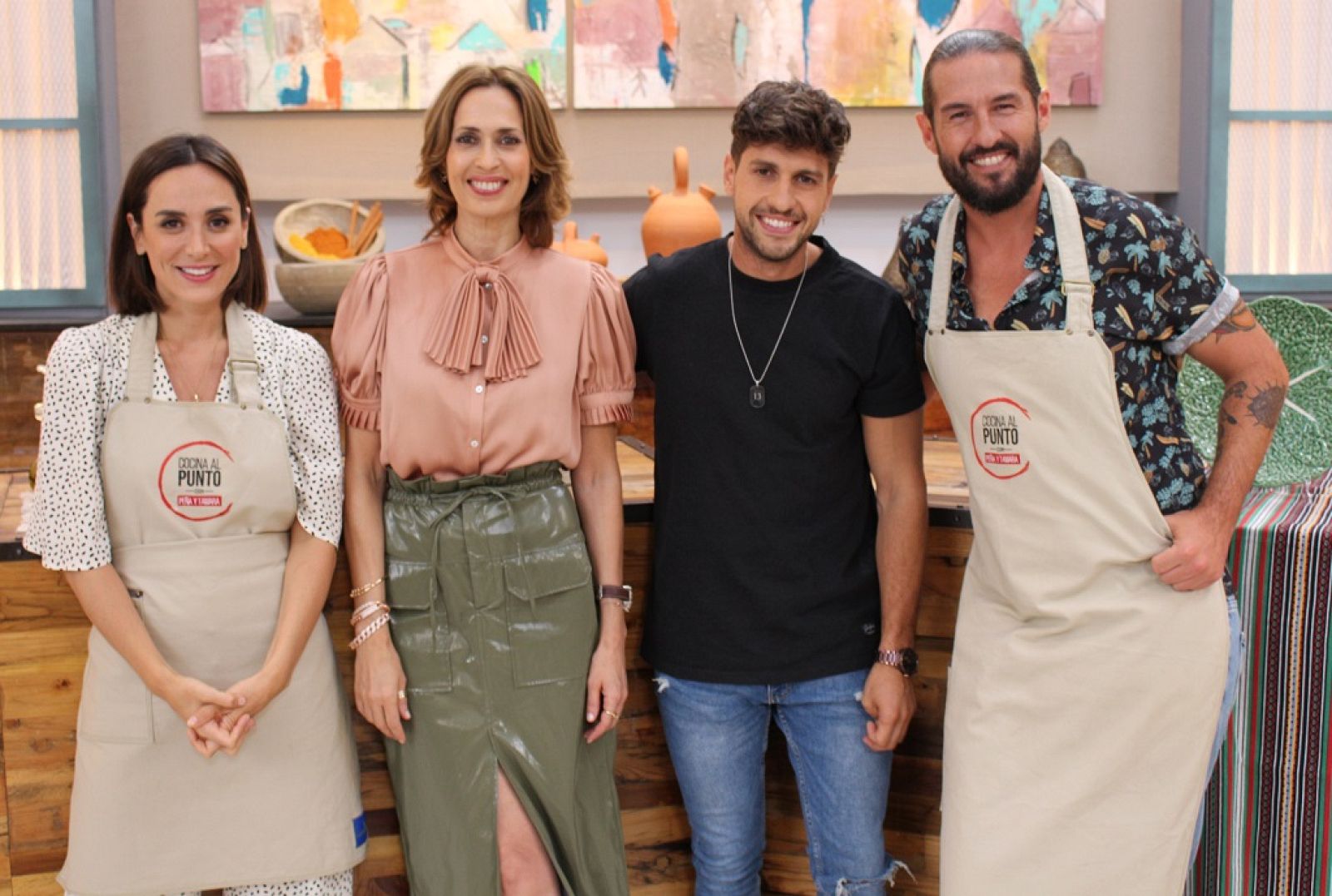 Lola Marceli y Dani Luque de 'Mercado Central' visitan 'Cocina al Punto' | Ver