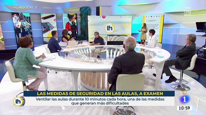 La hora de La 1 - Los profesores ante la vuelta al cole con más dudas