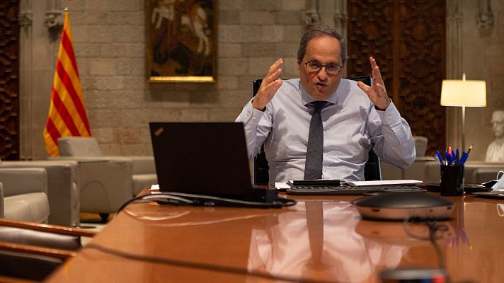 Telediario 1 - El calendario judicial arranca la semana que viene con la vista a Torra y tendrá a Trapero y Larsen como protagonistas