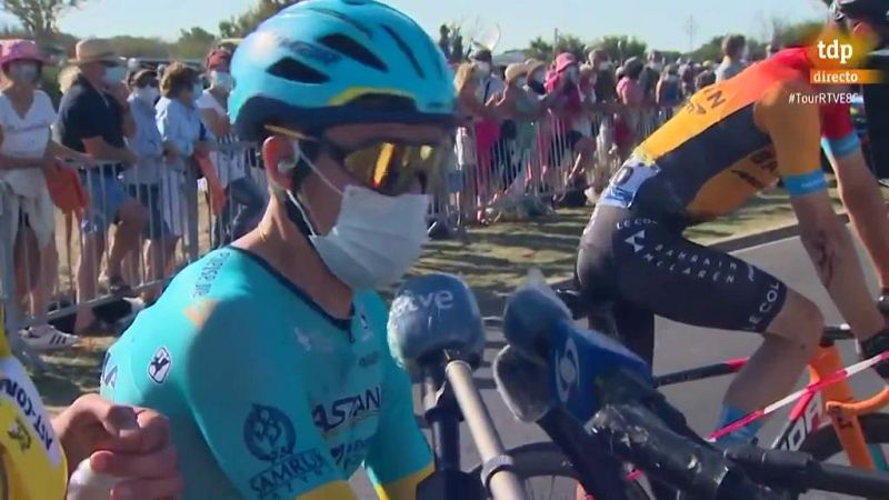 Miguel Ángel 'Superman' López: "Nos hemos visto cortados al final por una caída, pero los compañeros han hecho un magnífico trabajo"