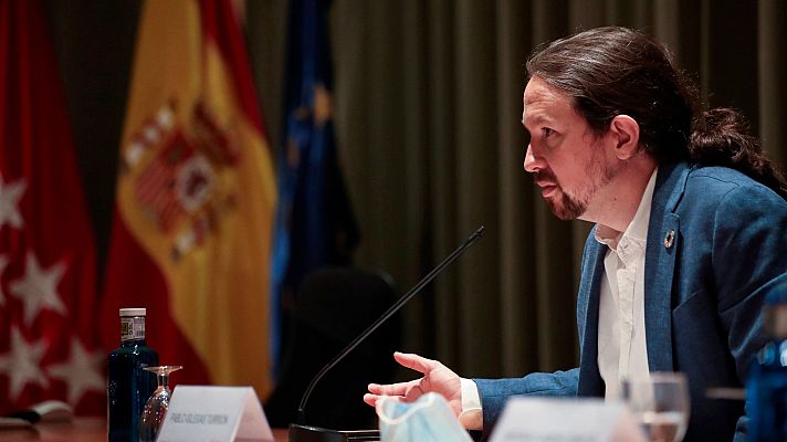 Telediario 1 - La Fiscalía pide al juez que investiga a Podemos que se ciña solo a los contratos con la consultora Neurona