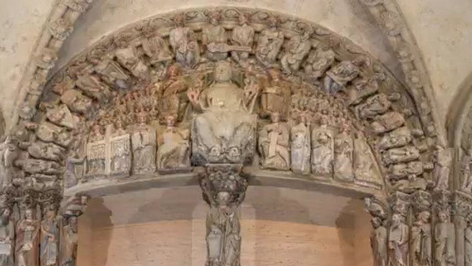 El Pórtico de la Gloria de Santiago cómo nunca lo han visto | Ver