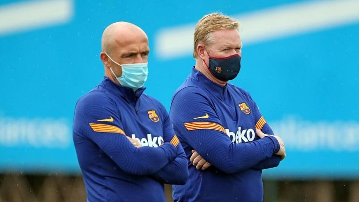 Telediario 1 - El Barça de Koeman va tomando forma