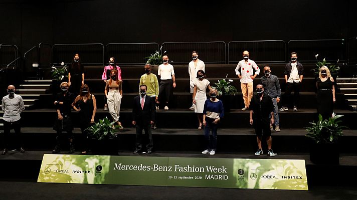 Telediario 1 - Menos diseñadores y menos desfiles en la Madrid Fashion Week que alternará desfiles presenciales con otros online