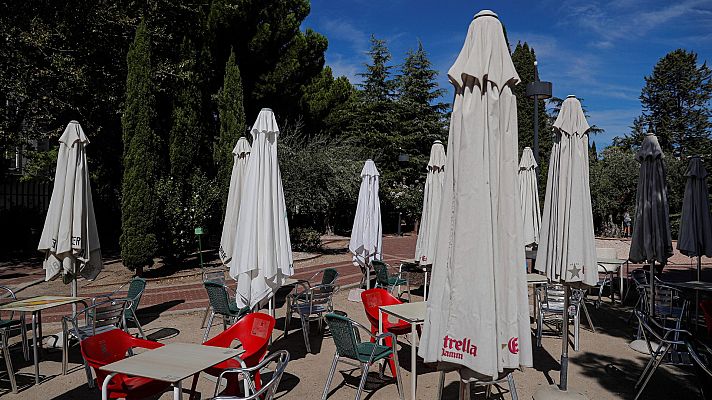 Telediario 1 - Crece la incertidumbre en la hostelería por el coronavirus