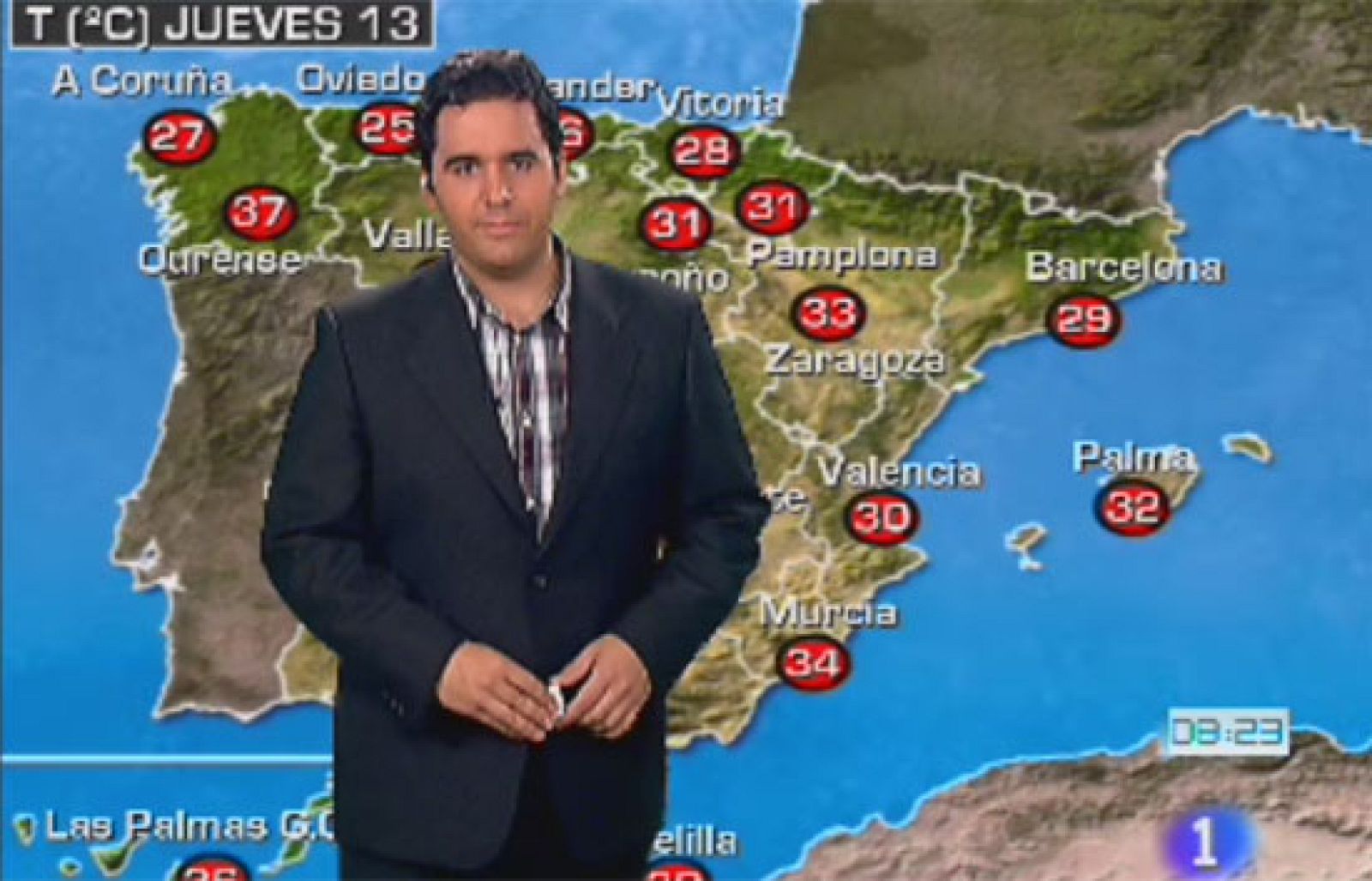 Ligero ascenso de temperaturas en la Península