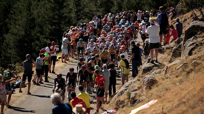 Telediario 1 - Tour 2020 | El pelotón apela a la responsabilidad: "Si nos contagiamos nosotros, se acaba el espectáculo"