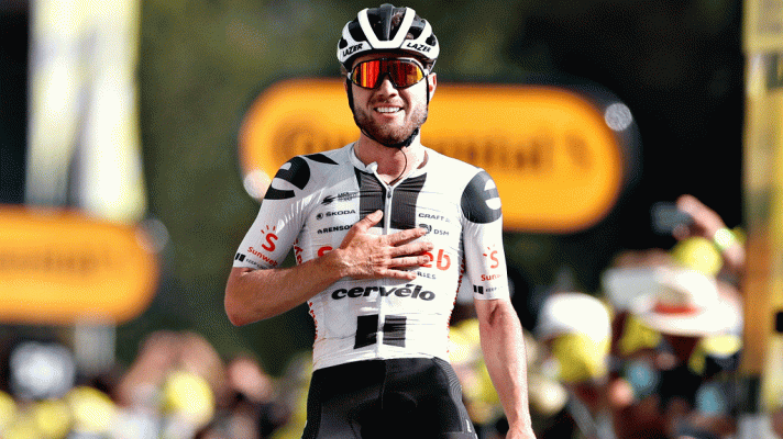 Tour de Francia - Tour 2020 | El suizo Hirschi estrena su palmarés en el Tour al tercer intento