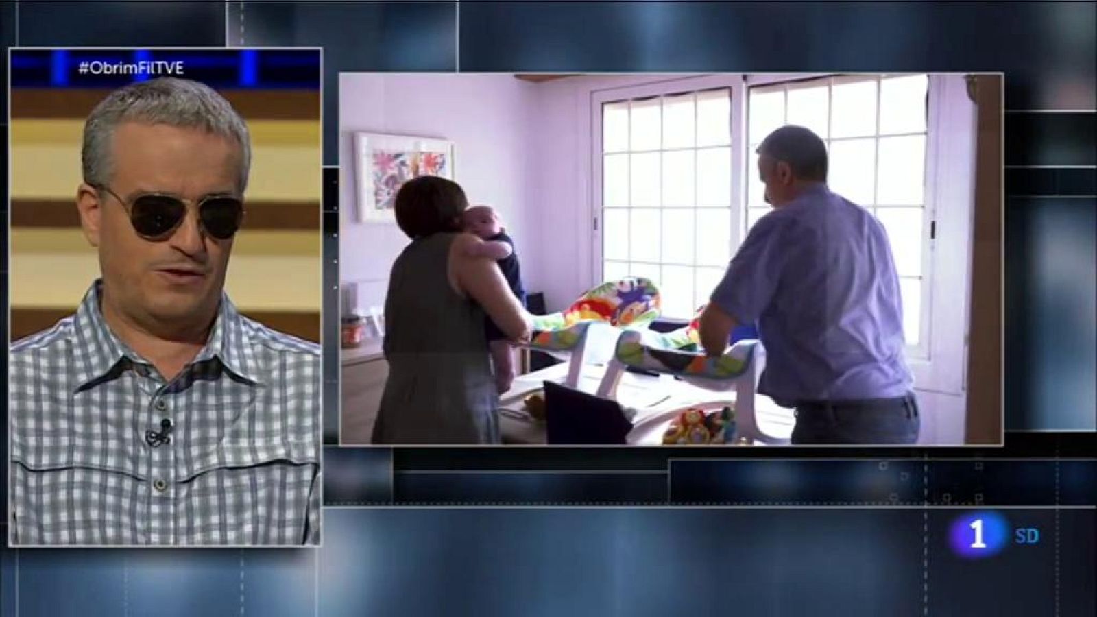 José y Daniela, invidents, van tenir bessonada durant el confinament