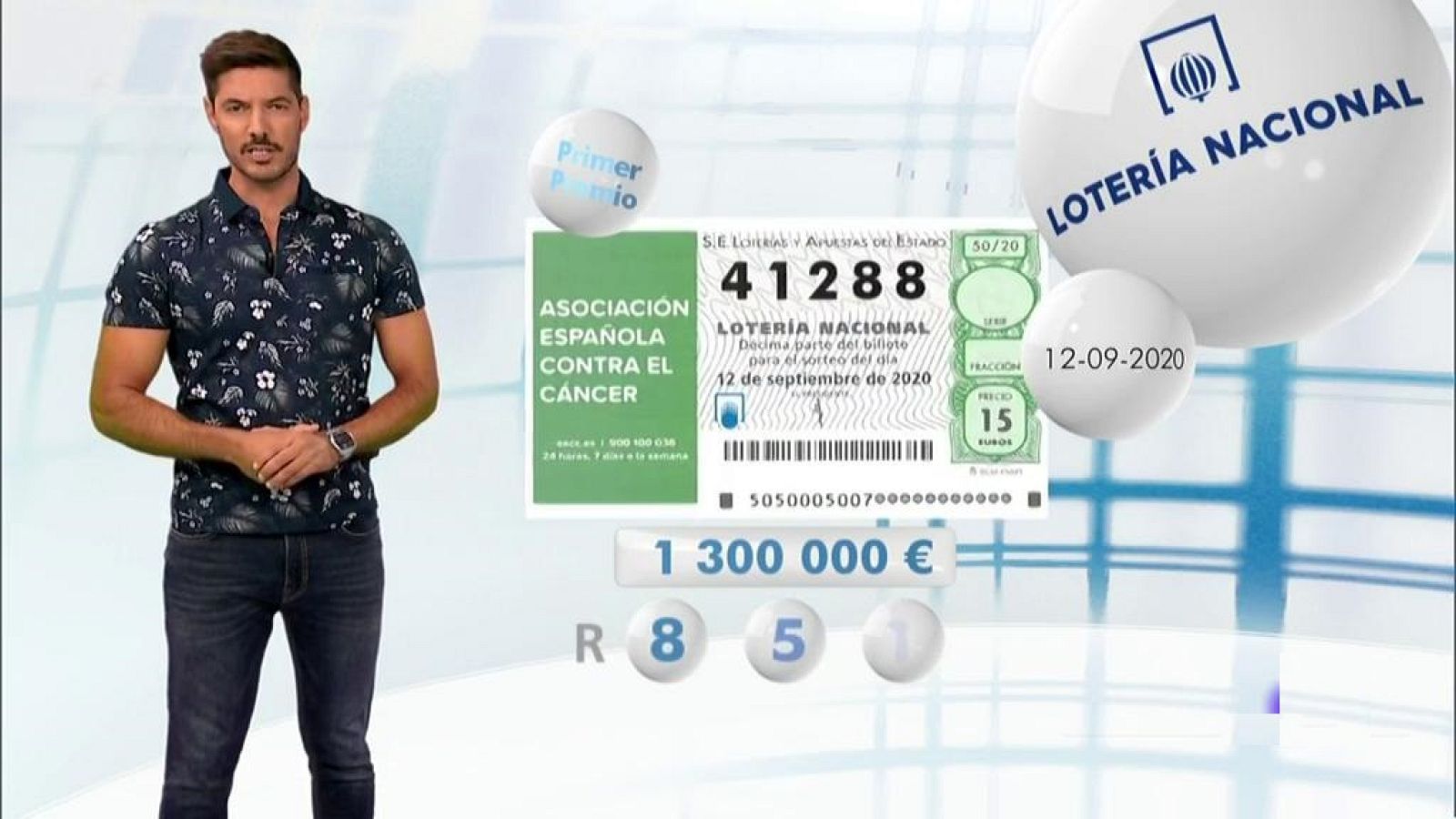 Lotería Nacional - 12/09/20 - ver ahora