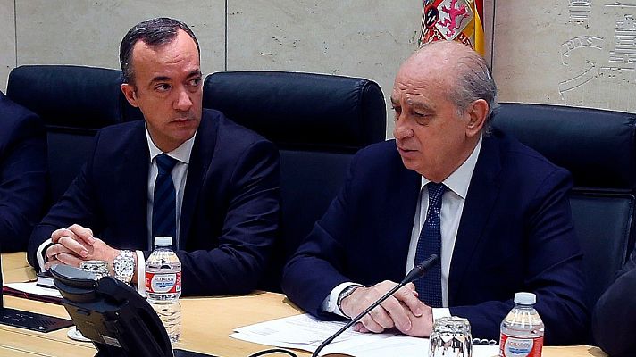 Telediario 1 - Francisco Martínez asegura que fue el ministro del Interior el que le habló de la Operación Kitchen