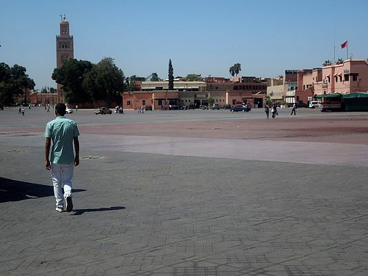 Telediario 1 - La pandemia hunde el turismo en Marruecos