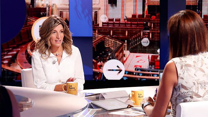 La hora de La 1 - Díaz asegura que los ERTE se mantendrán pero la fecha está abierta: "Diciembre no es el mejor plazo"