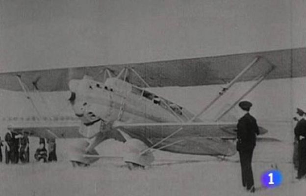 Fue noticia en el Archivo de RTVE - Vuelo del 'Cuatro vientos' (1933)