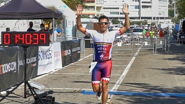 Telediario 1 - Gómez Noya vence en el Triatlón Ciudad de Santander