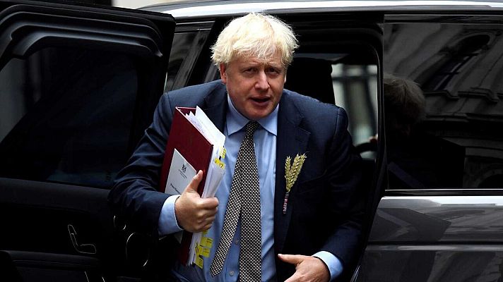 Telediario 1 - Johnson insiste: firmó con Bruselas el acuerdo sobre el 'Brexit' pero no lo va a cumplir